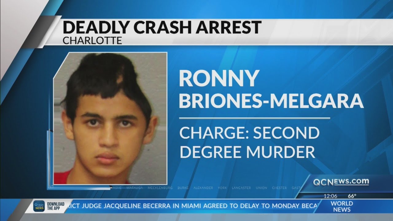 18-year-old charged with murder in deadly east Charlotte crash involving stolen car