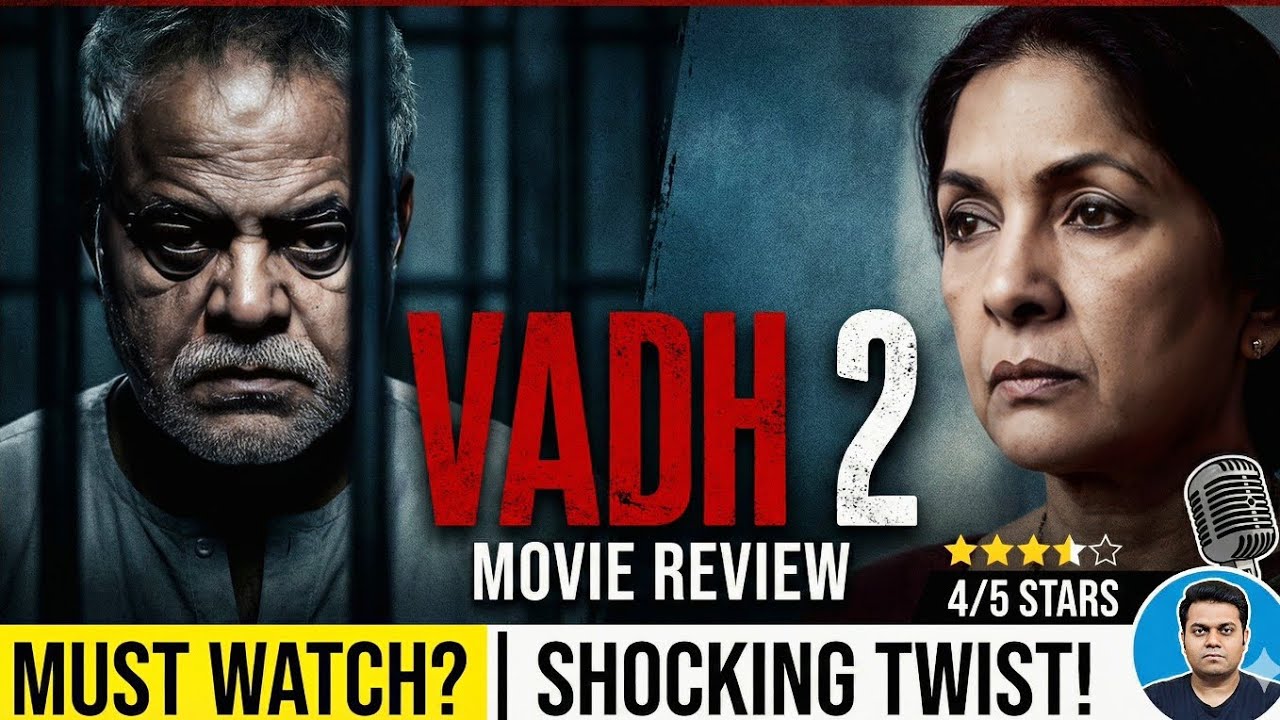 Vadh 2 Movie Review Hindi | Sanjay Mishra Neena Gupta | 100 Baar Dimag Lagao 🤯