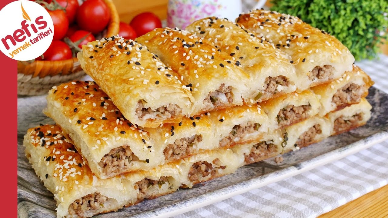 Bu B&ouml;rekten Daha &Ccedil;ıtırı Yok! 💥 Baklavalık Yufkadan Kıymalı &Ccedil;ıtır B&ouml;rek
