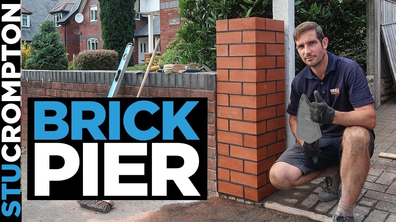 Bricklaying - Building a Brick Pier