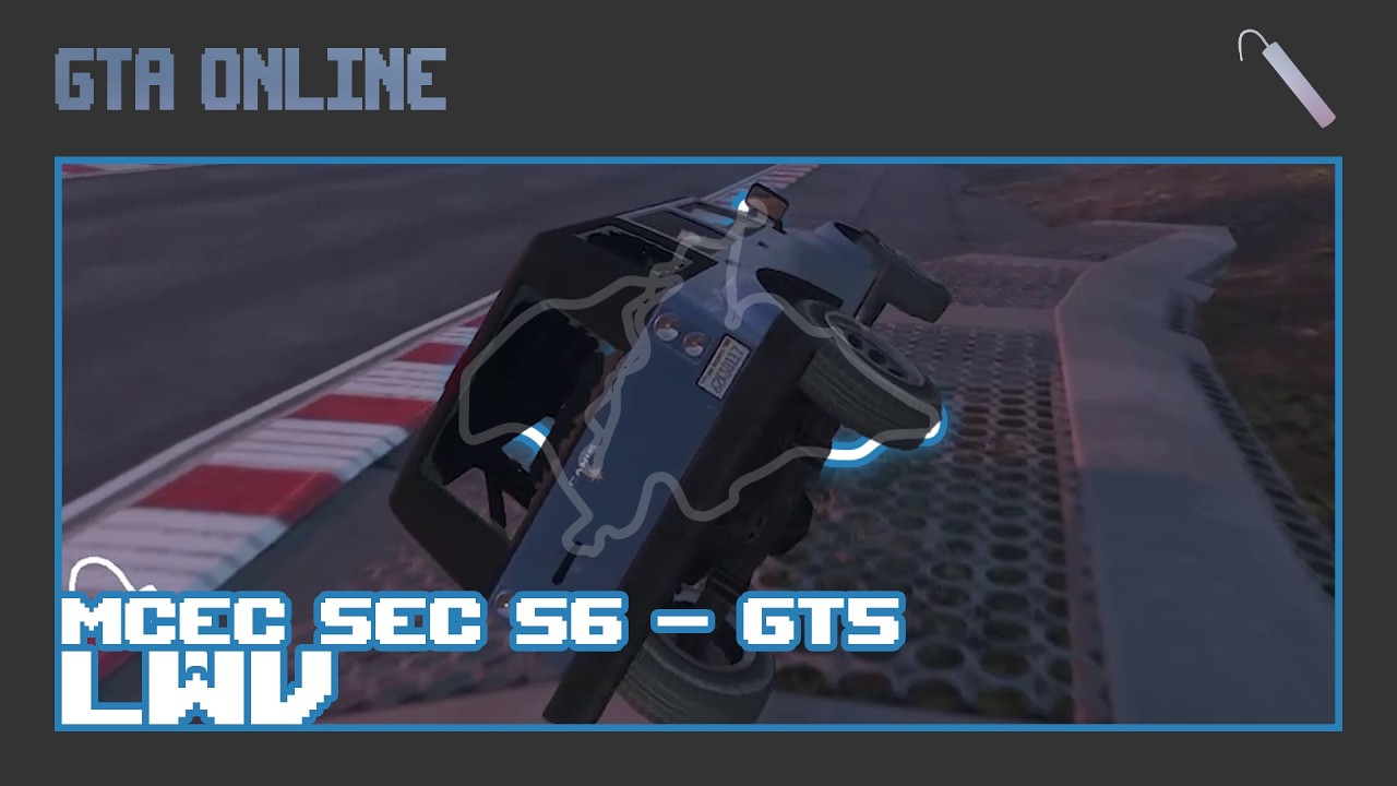 i joined mcec season 6, it didn't go that well | gta online GT5 at light water valley