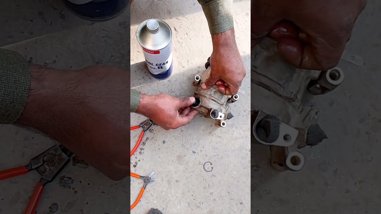 #toyota Corolla gli 2017 model AC trip problem solution compressor sensor replace #video #viral