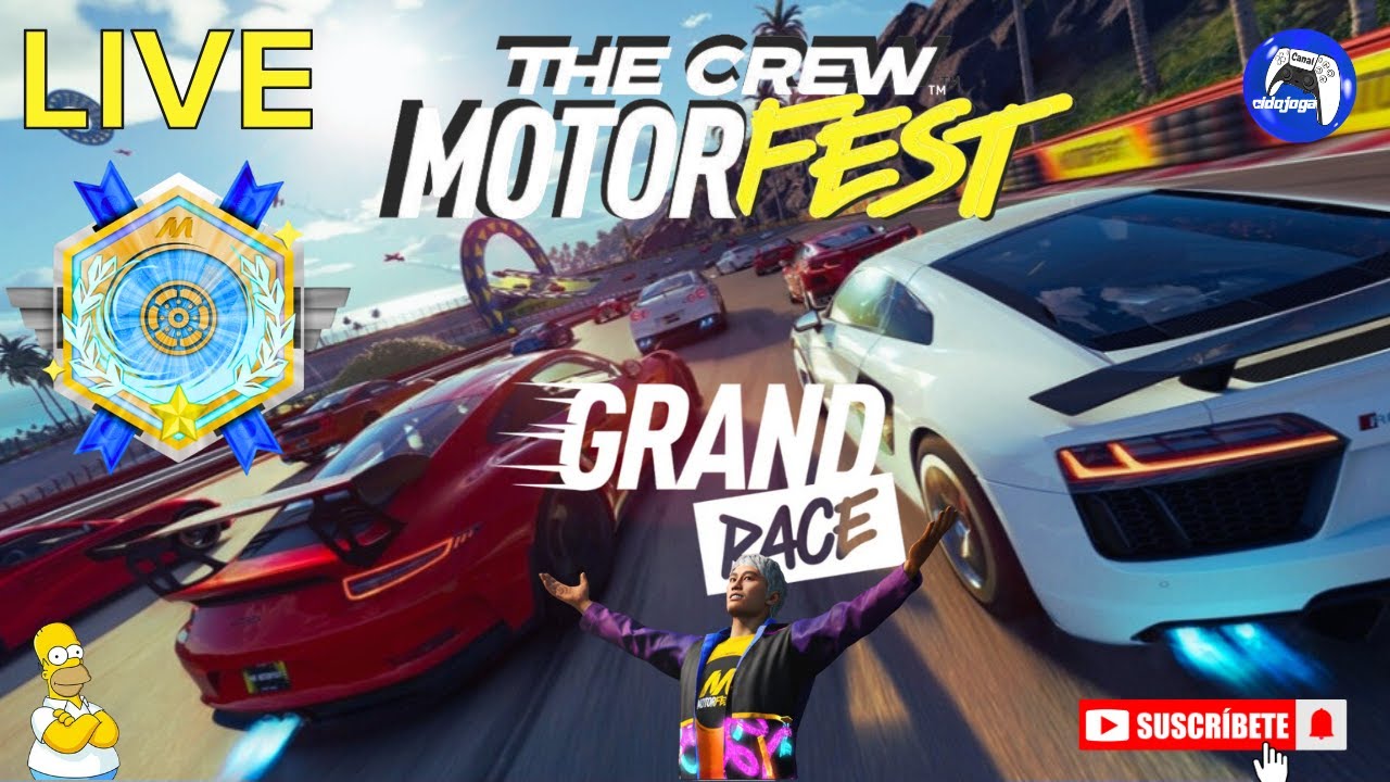 🔴[LIVE] THE CREW MOTORFEST: SÓ GRAND RACE!
