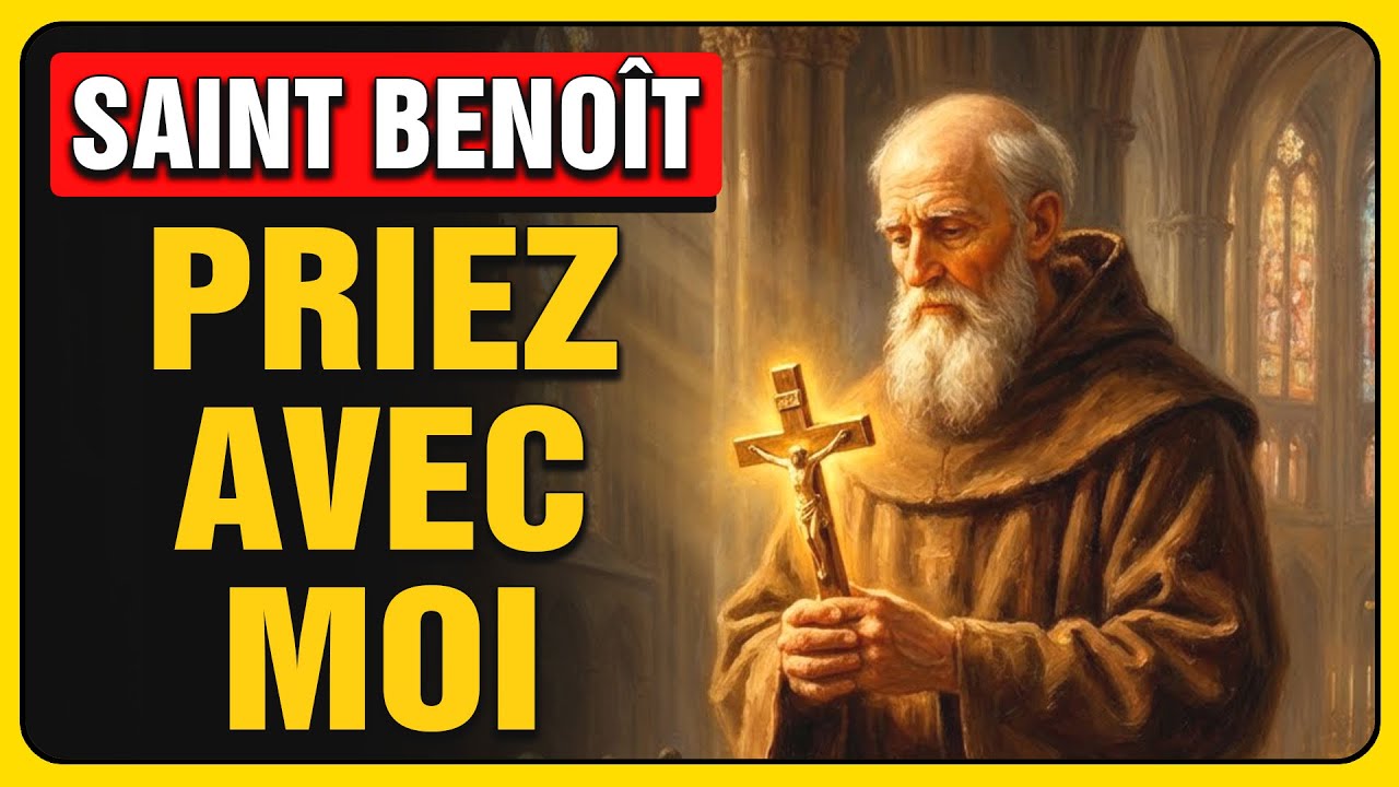 Prière du jour à Saint Benoît – Priez avec moi-merged