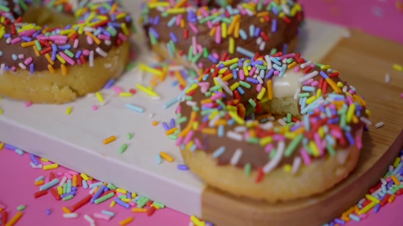 COMO FAZER MINI BOLO | BOLO DONUT🤤