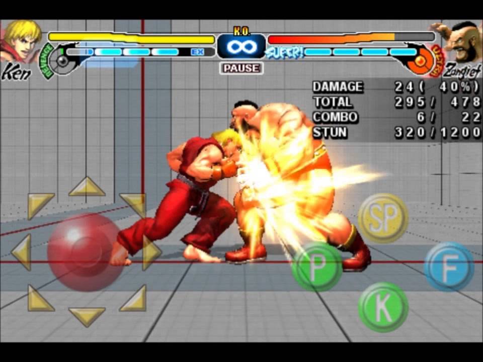 Street Fighter IV: Volt - Ken Combo Exhibition