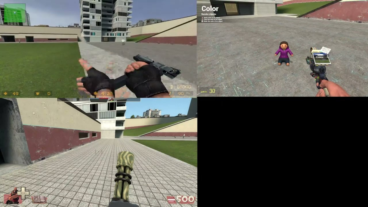 TF2 x CS:S x GMod Crossplay test 4