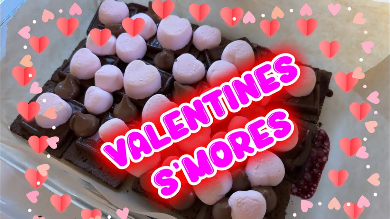 The Cutest Valentine’s S’mores Recipe 💕