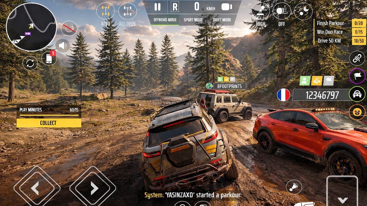 🛻Off-road League Online🛣Mercedes-Benz G wagon and Range Rover Multiplayer Convoy🔥ULTRA Graphics