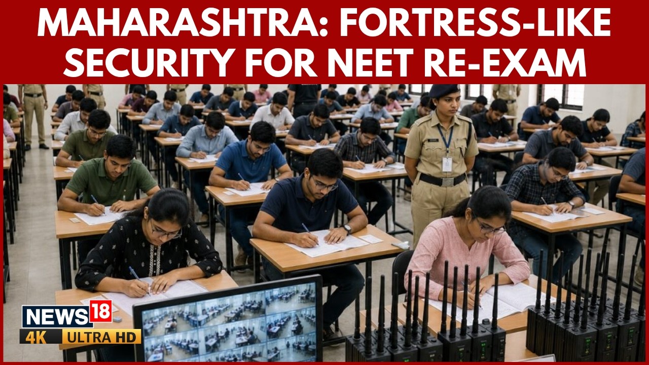 Пересдача NEET-UG 2026 началась при усиленных мерах безопасности после скандала с утечкой экзамен...