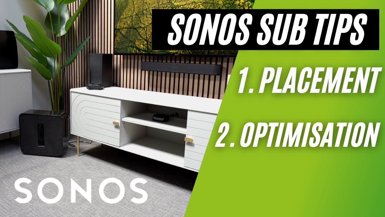 Добавление сабвуфера Sonos: наши лучшие советы