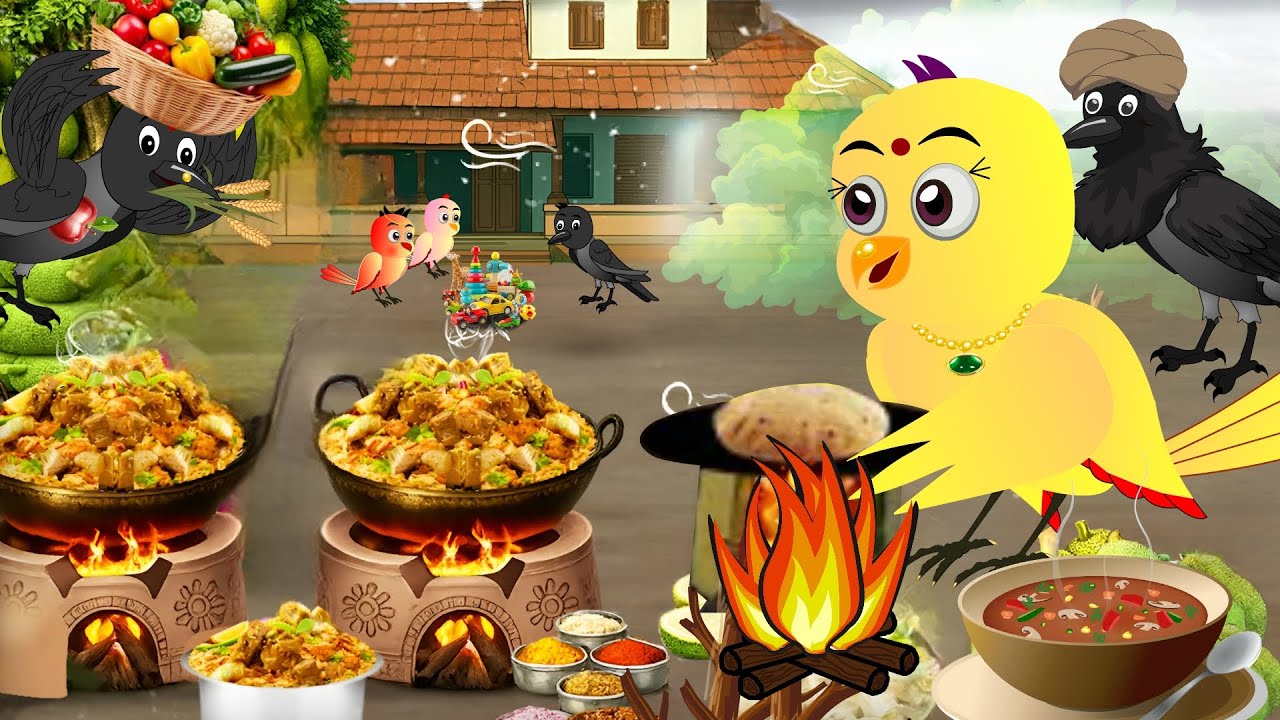 Chidiya Wala Cartoon | Rano Kalo | Hindi Kahani Dekhao Rano Chidiya|rano birds stories tv
