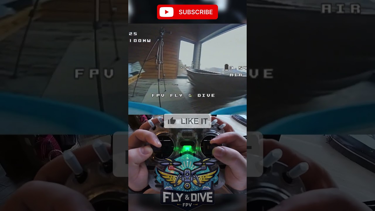 Fly & Dive – Tiny Whoop Adventure 🚀 