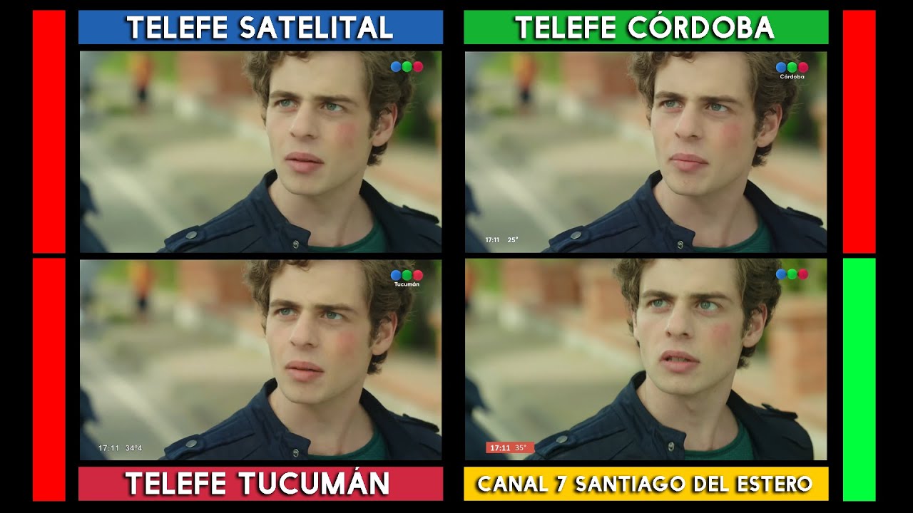 Comparación entre Telefe Satelital, Tucumán, Córdoba y Canal 7 SDE durante intervalo de Alas Rotas
