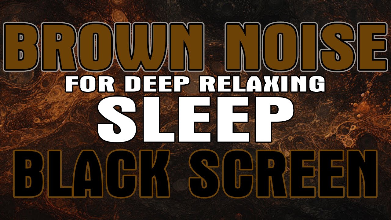 10 Hour Deep Brown Noise Sound Machine