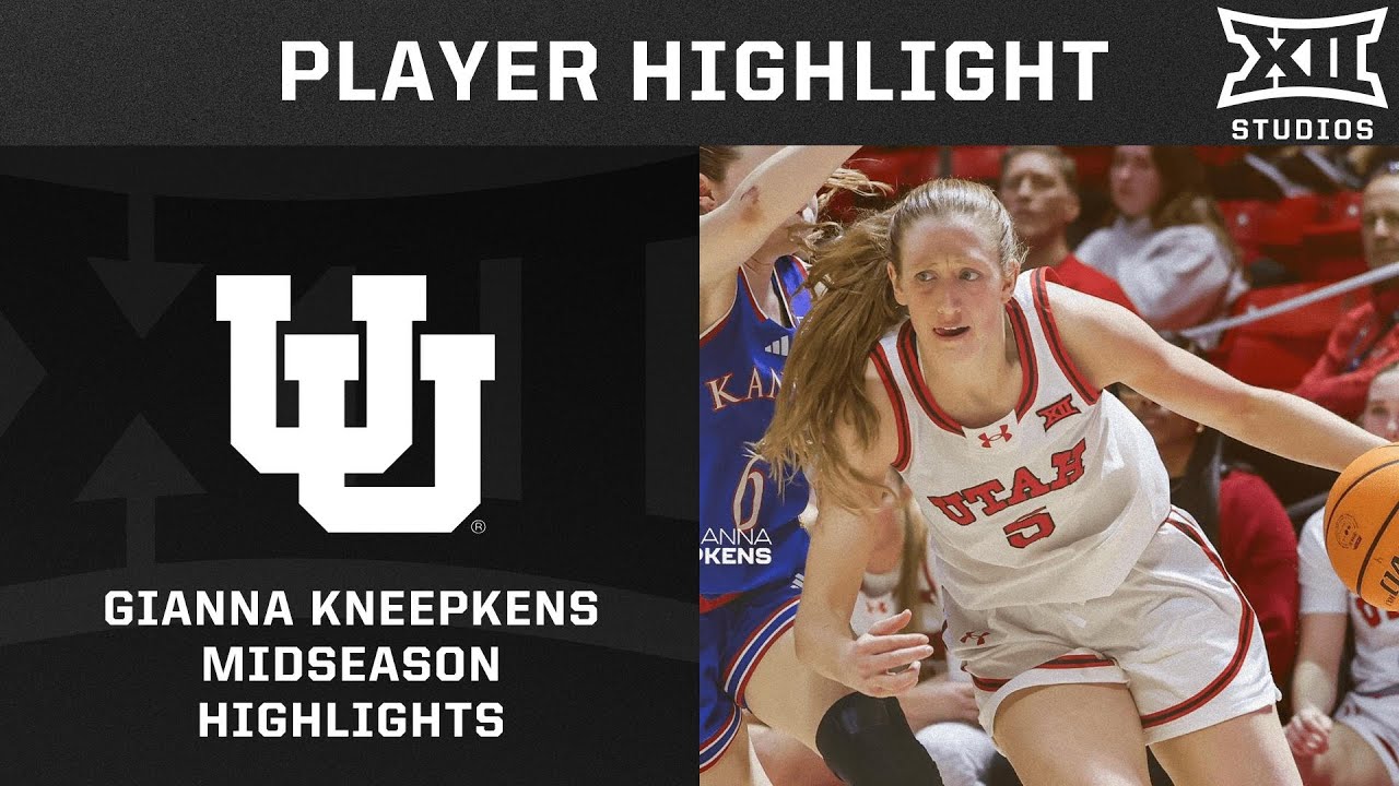 Gianna Kneepkens Midseason Highlights | 2024-25 Big 12 Women's Basketball