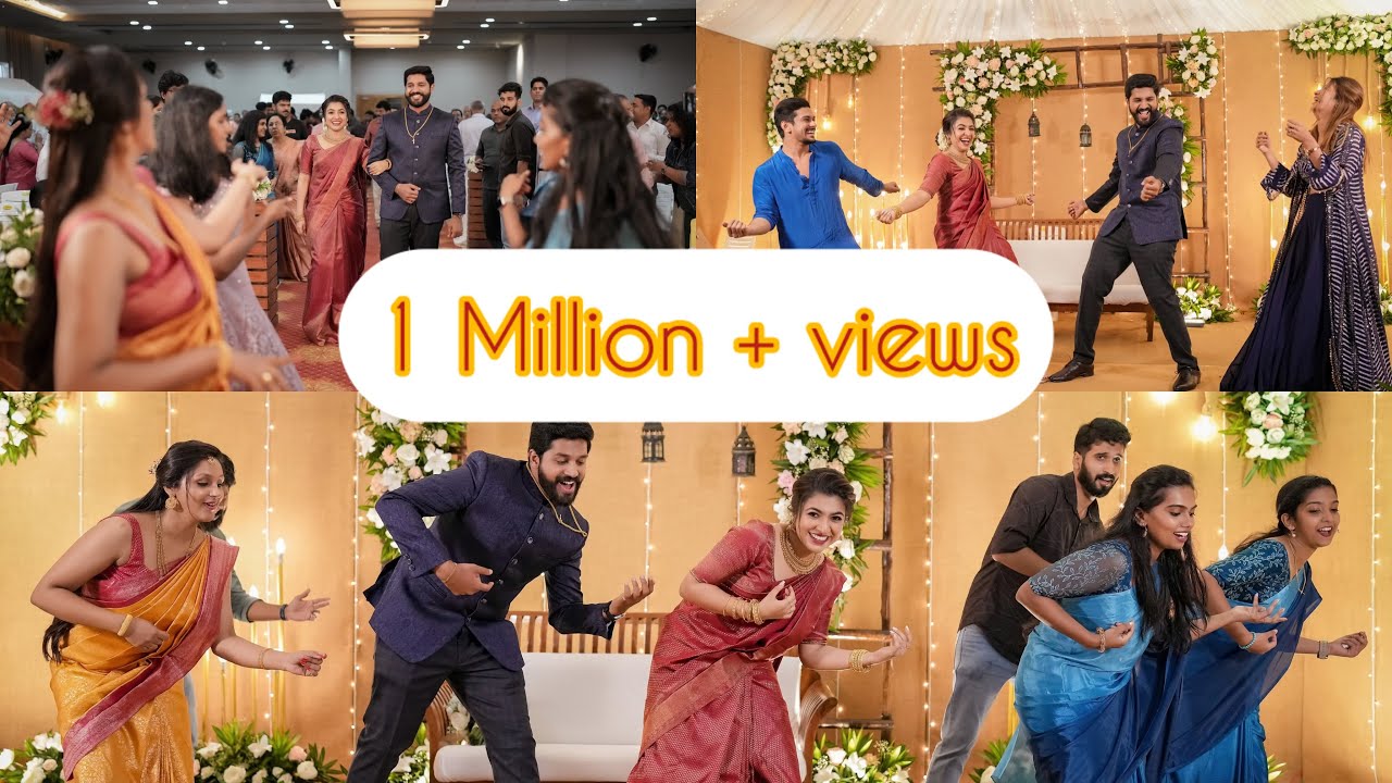 Shara 💗 Thejus - Wedding Mashup Dance - New malayalam superhit Wedding dance 2023