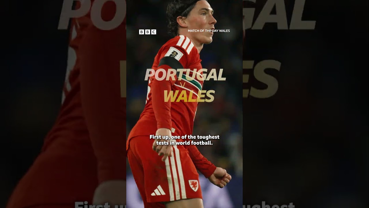 Watch Portugal v Wales live on BBC One Wales