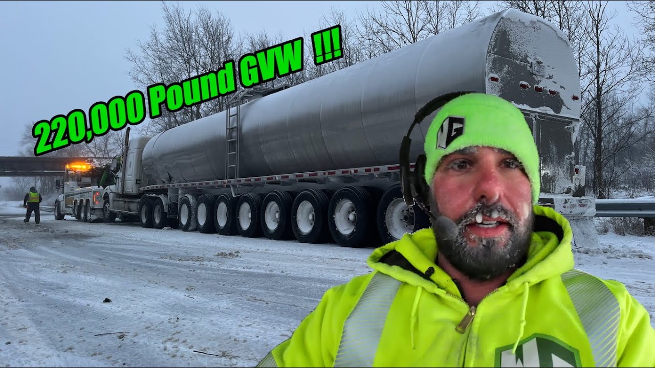 WHITEOUT WRECKER RECOVERIES! Cold, Tired, and a Little Crazy