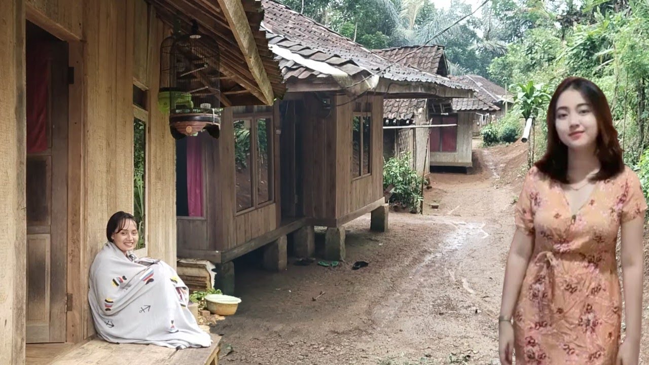 Kaget,, Sepi Suasana Lebaran Janda Desa Di Kampung Tengah Hutan Terpelsok Pedalaman Sukbumi Selatan