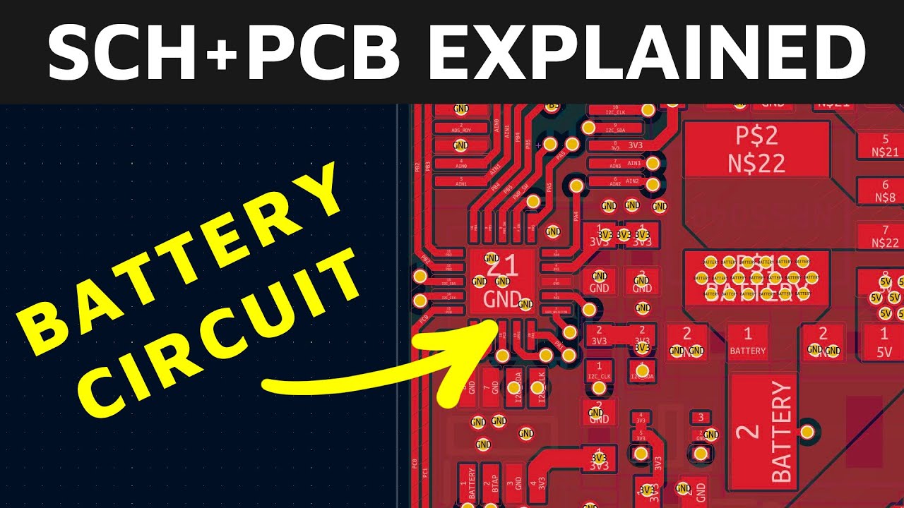 Talking About Schematic and PCB - Battery management circuit