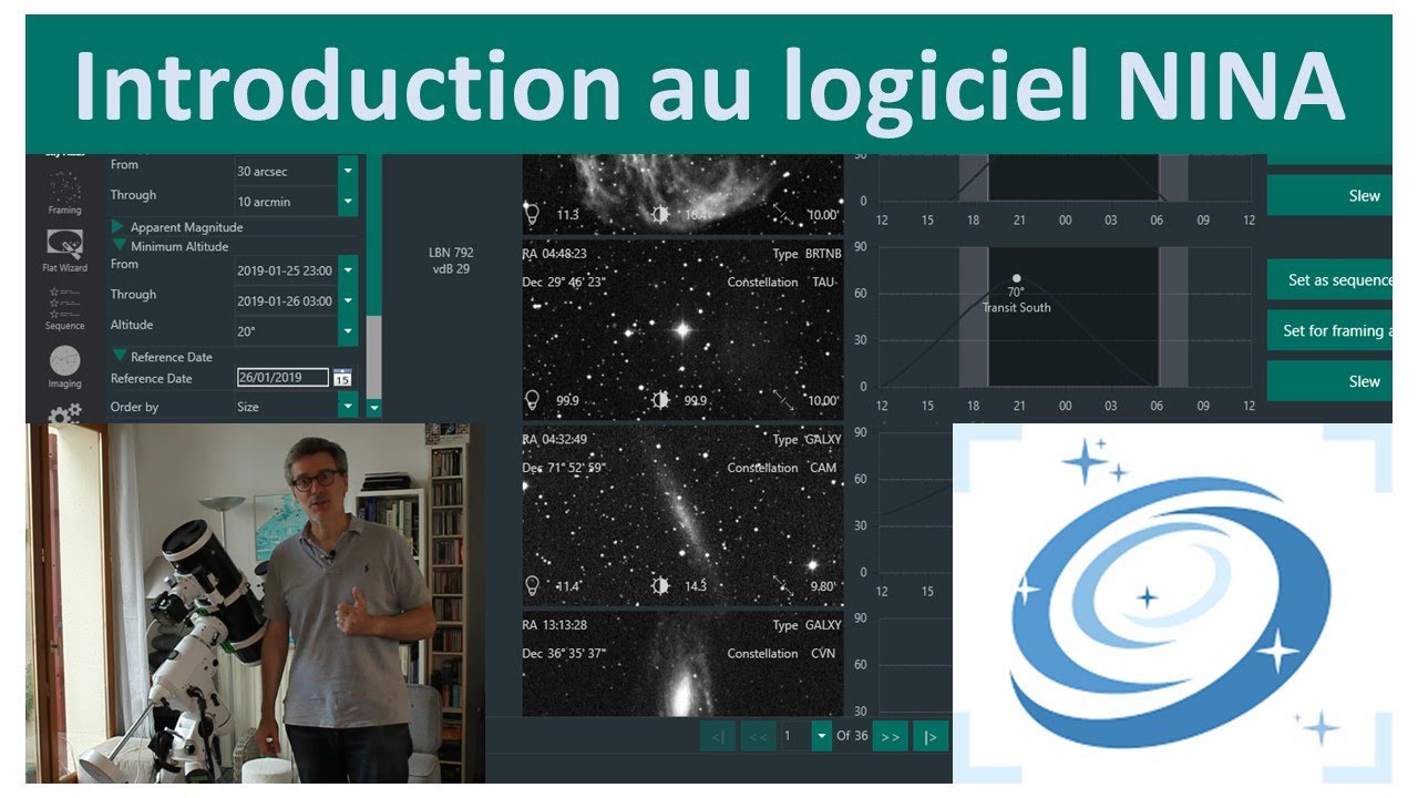 Introduction au logiciel Nina