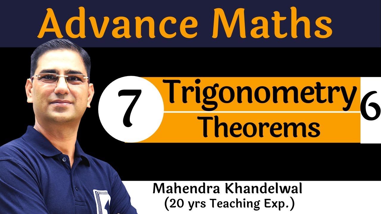 [7] Trigonometry-6 | SSC | RAILWAY | Devotion Institute | Mahendra Khandelwal