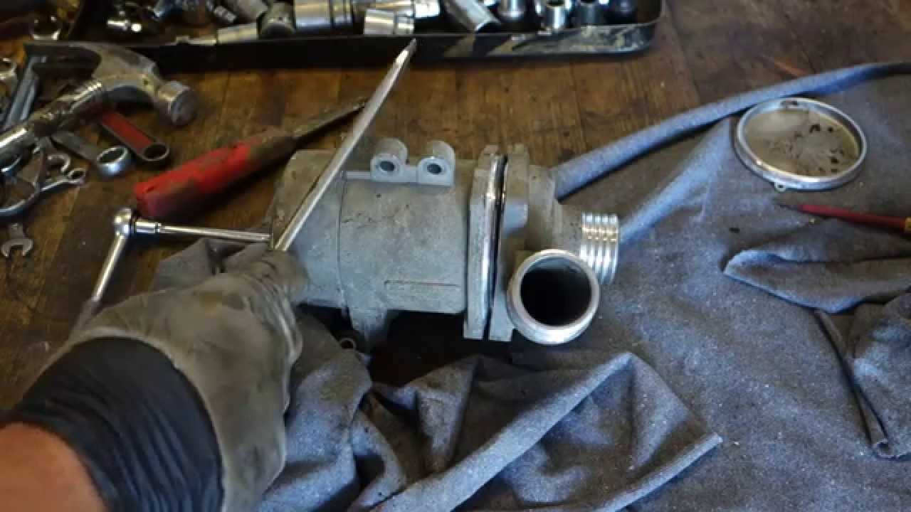 How to disassemble BMW electric water pump. Engine coolant pump. Years 2005 to 2015
