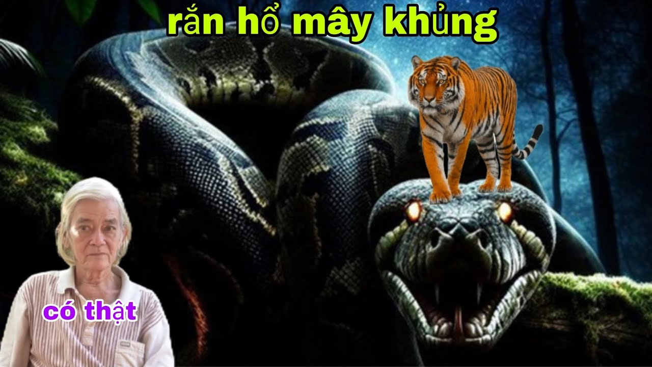 ông Ba sống ở vùng bảy núi thất Sơn kể lại rắn hổ mây khổng và nhiều thú dữ rùng rợn có thật