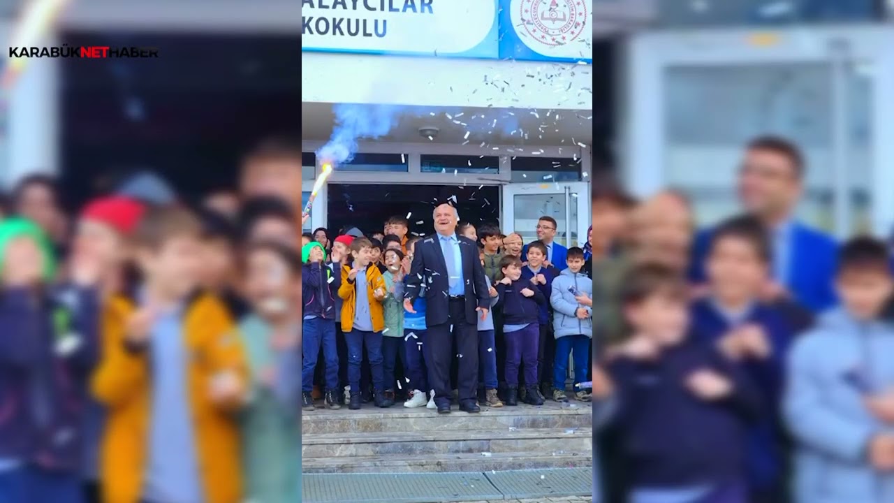 YENİCE'DE 46 YILLIK ÖĞRETMEN ALKIŞLARLA EMEKLİ OLDU