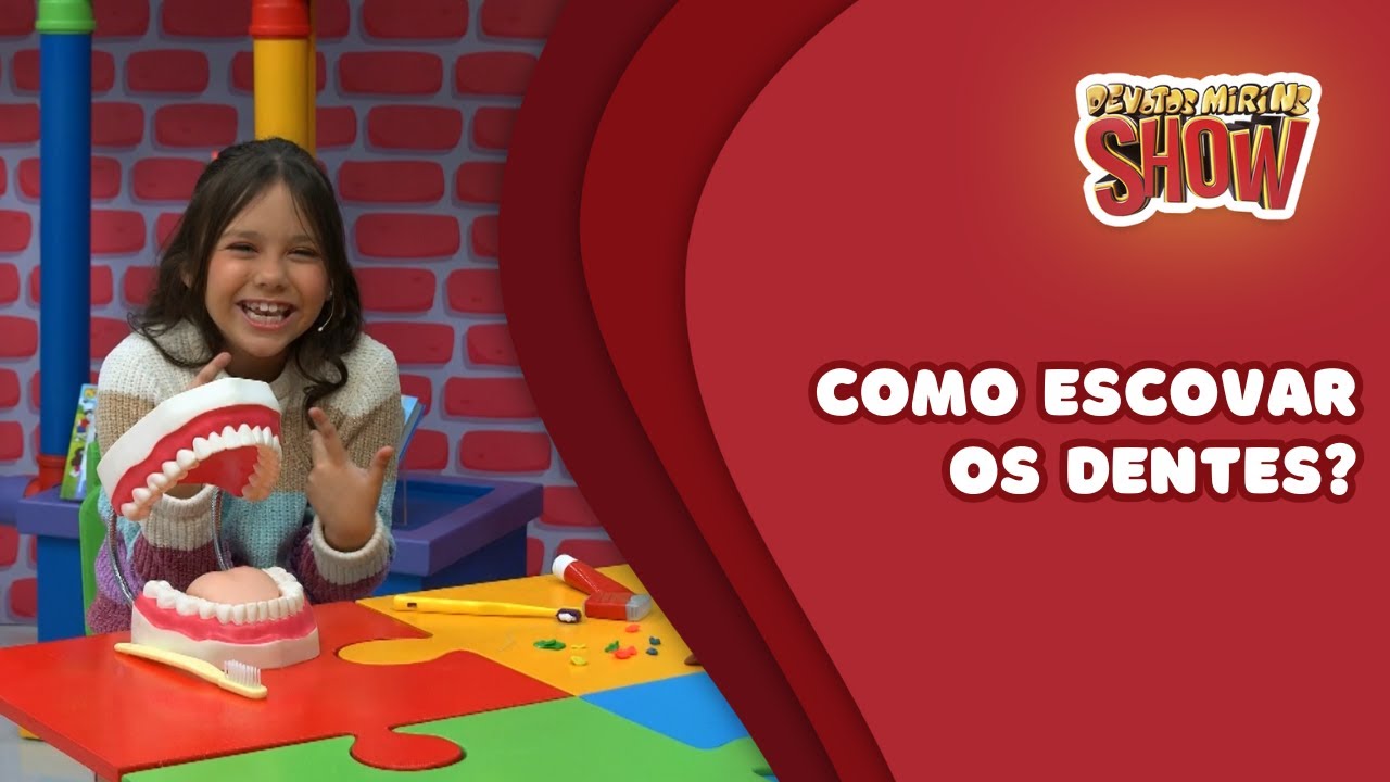 Programa Devotos Mirins Show: Como escovar os dentes?