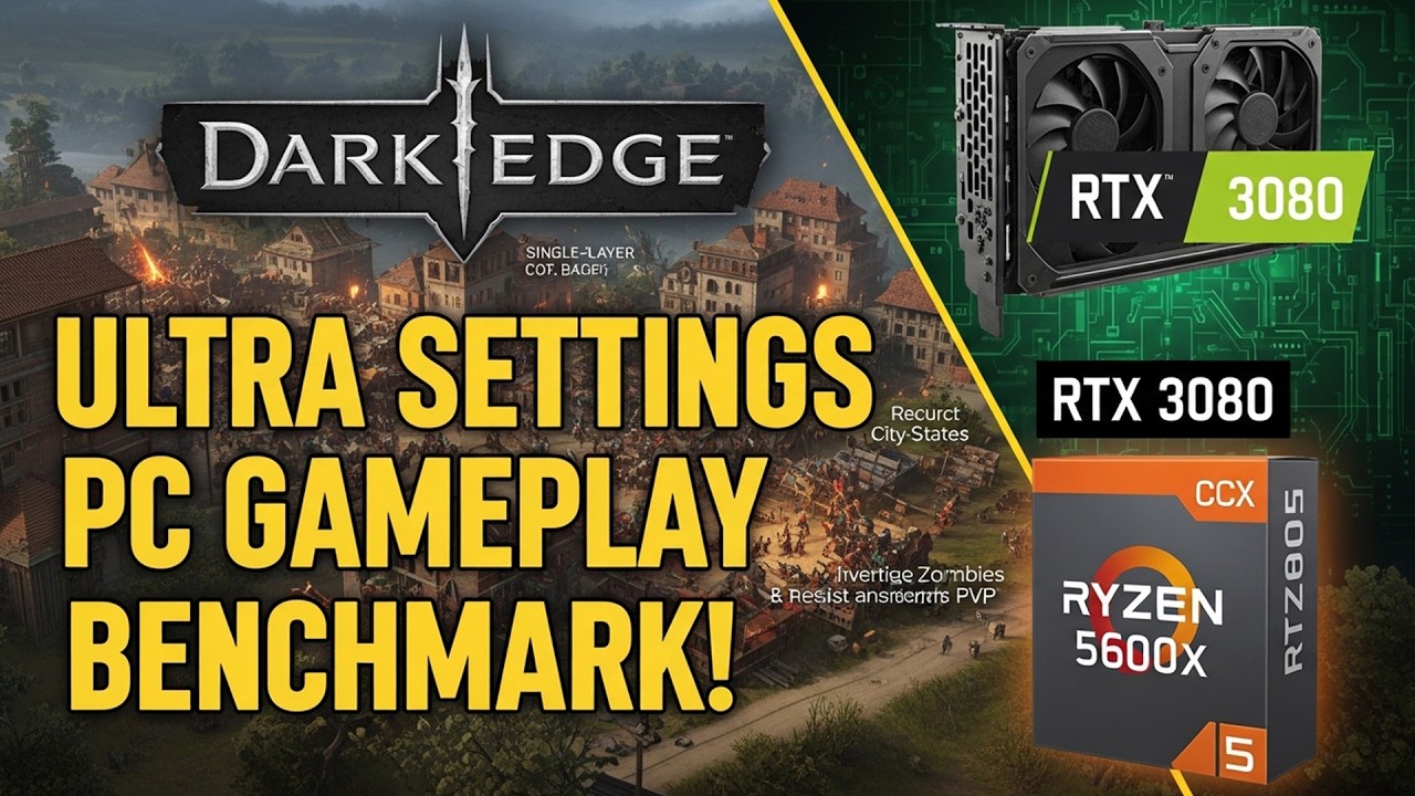 DARK EDGE | Nvidia RTX 3080 | Ryzen 5 5600X | PC Game Gameplay Benchmarks