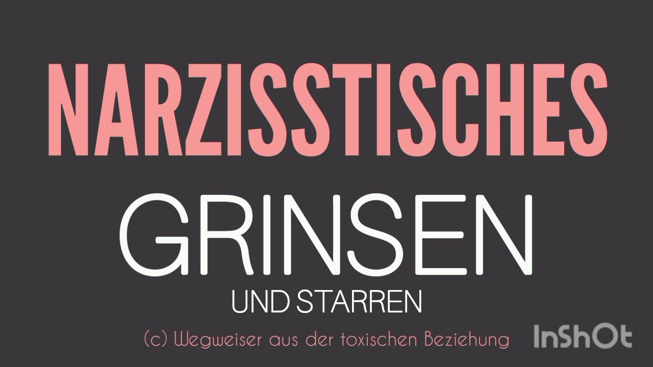 Narzisstisches Grinsen und Starren [Narzisst] [Narzissmus]
