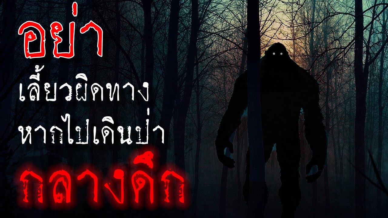 อย่าเลี้ยวผิดทาง หากไปเดินป่ากลางดึก - Creepypasta ไทย