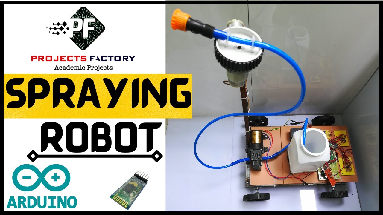 Smart Agricultural Pesticide Spraying Robot