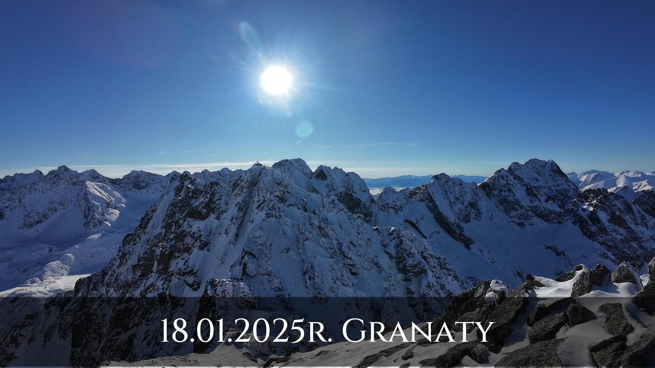 Granaty zimą | Zadni Granat - Pośredni Granat - Skrajny Granat | Orla Perć