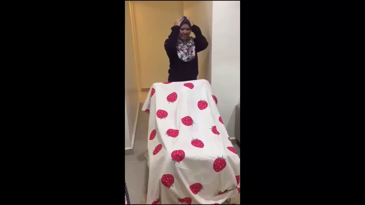 Viral 1 keluarga buat prank halimunan cuak terus adik ni