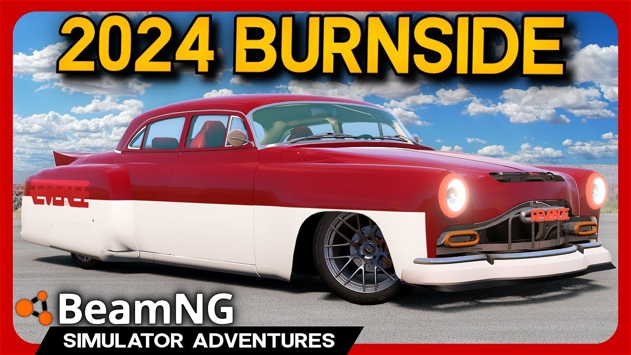 BeamNG Drive Real Muscle Car Sound (no mod)!