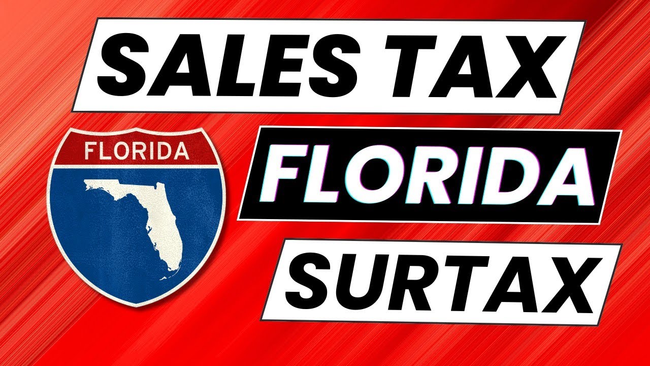 Florida Sales Tax Local Surtax Cap #salestax #taxes #floridabusiness