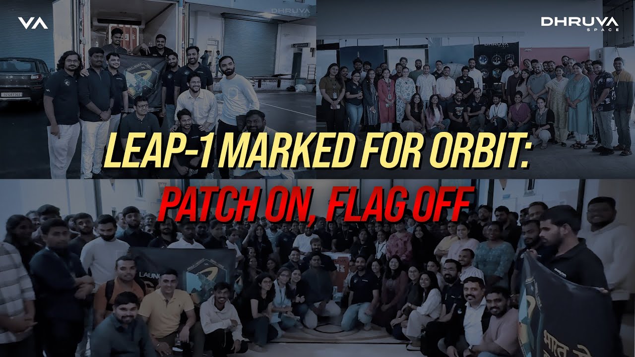 LEAP 1 Marked for Orbit: Patch On, Flag Off!