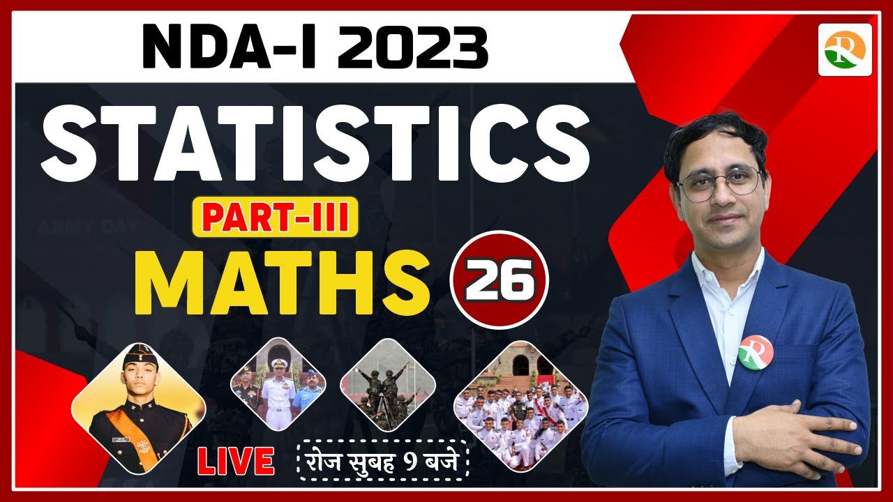 statistics for nda 2023 | NDA Maths Classes | NDA Maths Preparation 2023 | Complete NDA Maths | nda