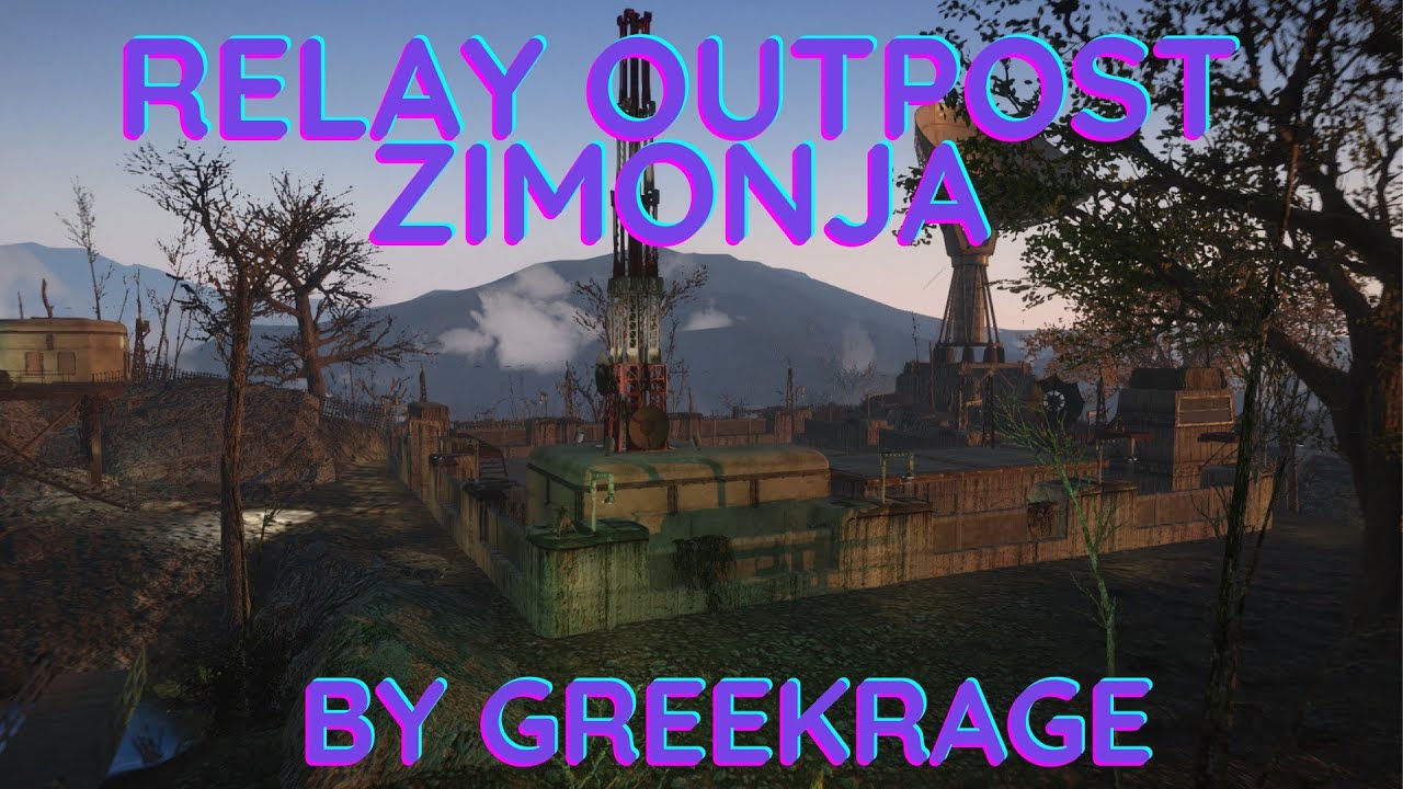 [FO4] Relay Outpost Zimonja  by GreekRage