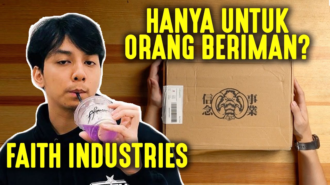 BRAND BAJU LUTHFI HALIMAWAN INI HANYA UNTUK ORANG BERIMAN⁉️| Faith Industries Review