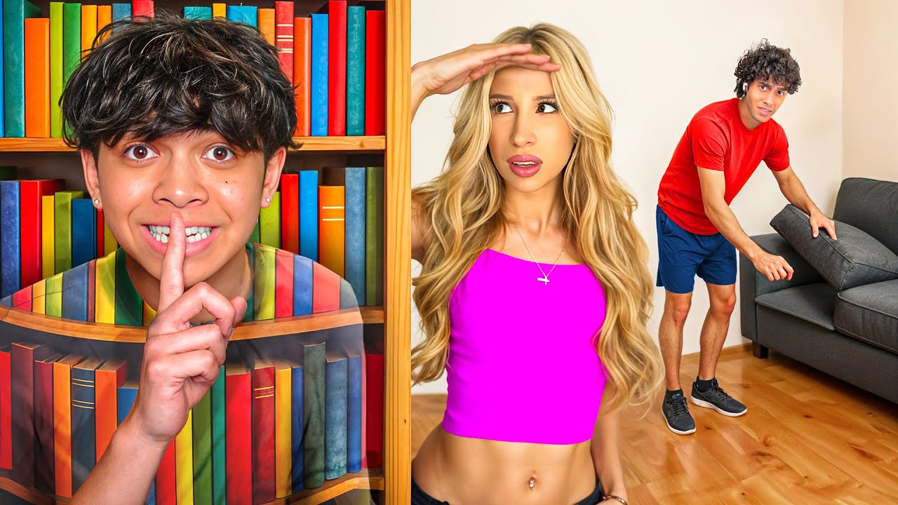 Roblox YouTuber Hide & Seek IRL (при участии Ланы и Кэша)