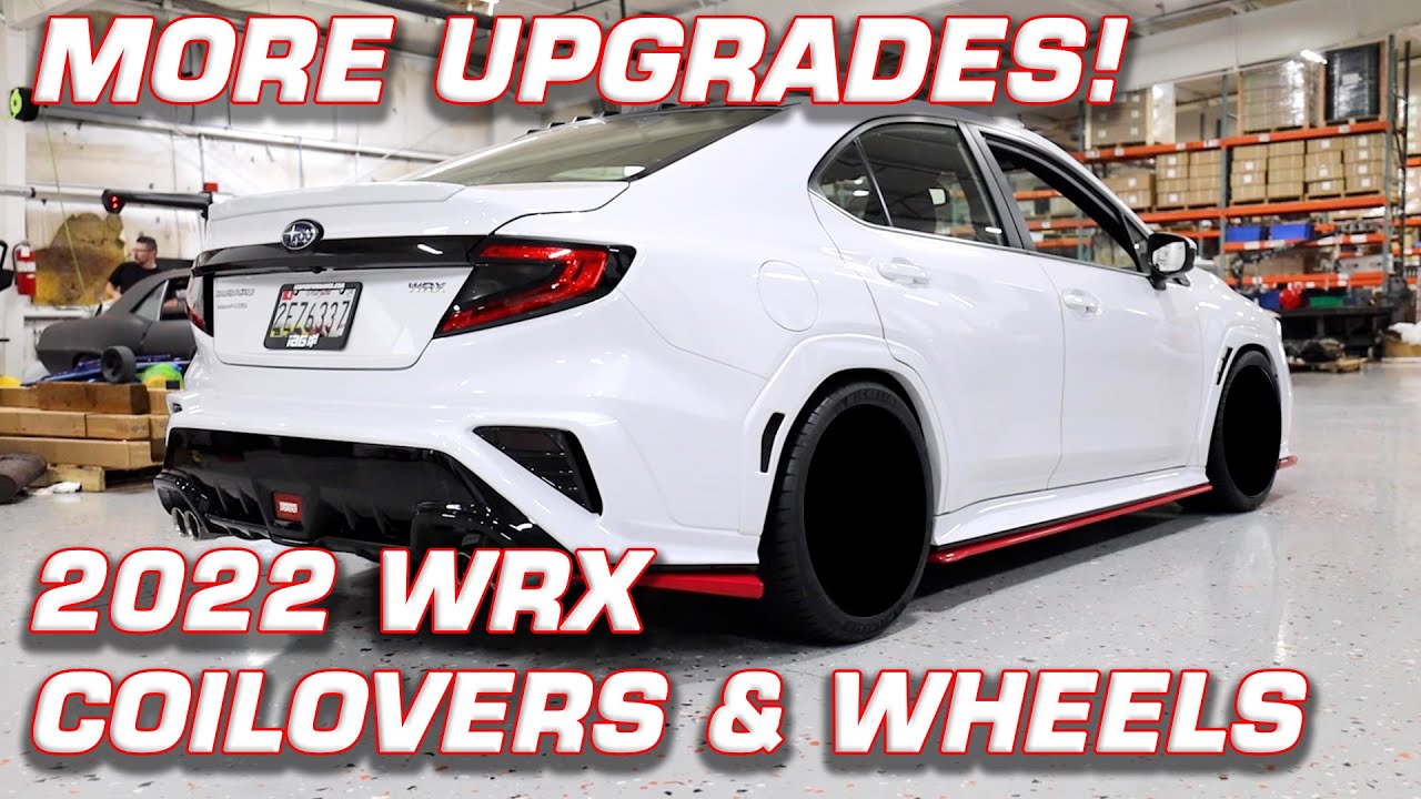 2022 WRX GETS SUSPENSION AND WHEELS
