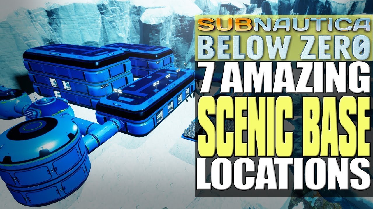 7 мест для базы с видом 🖼️ Потрясающие места для баз в Subnautica Below Zero!
