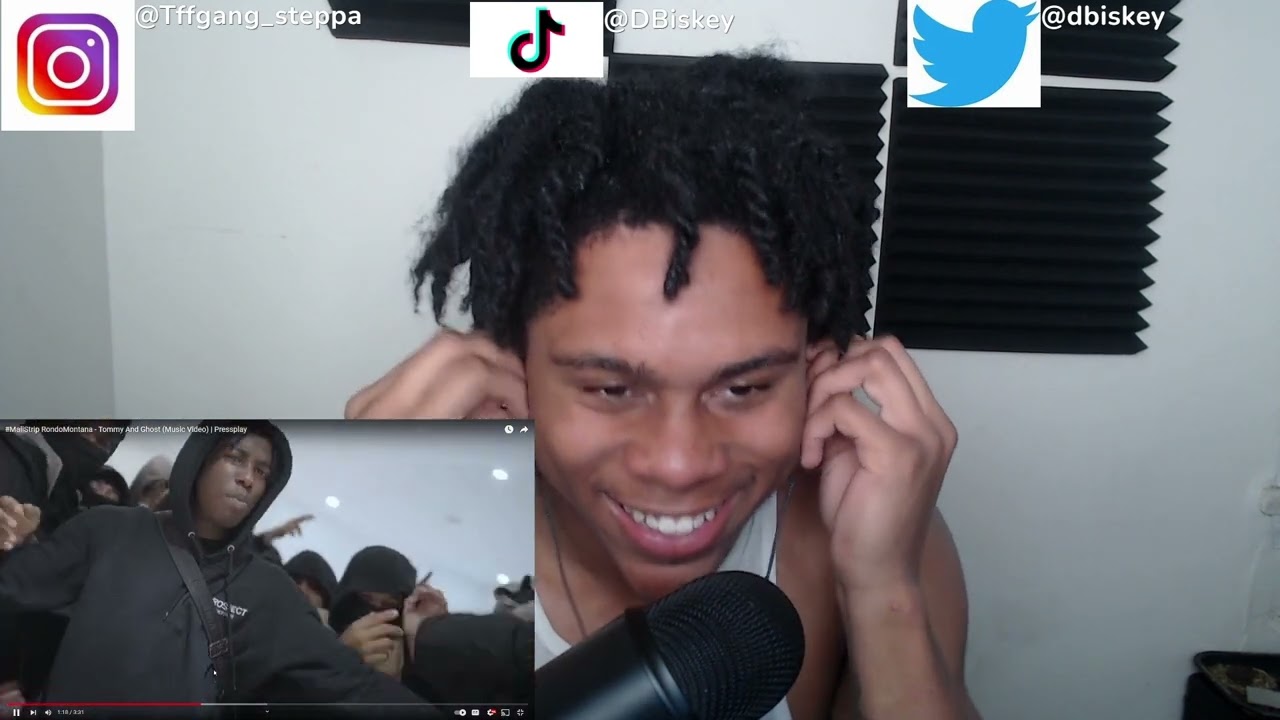 #MaliStrip RondoMontana - Tommy And Ghost (Music Video) | Pressplay | Reaction