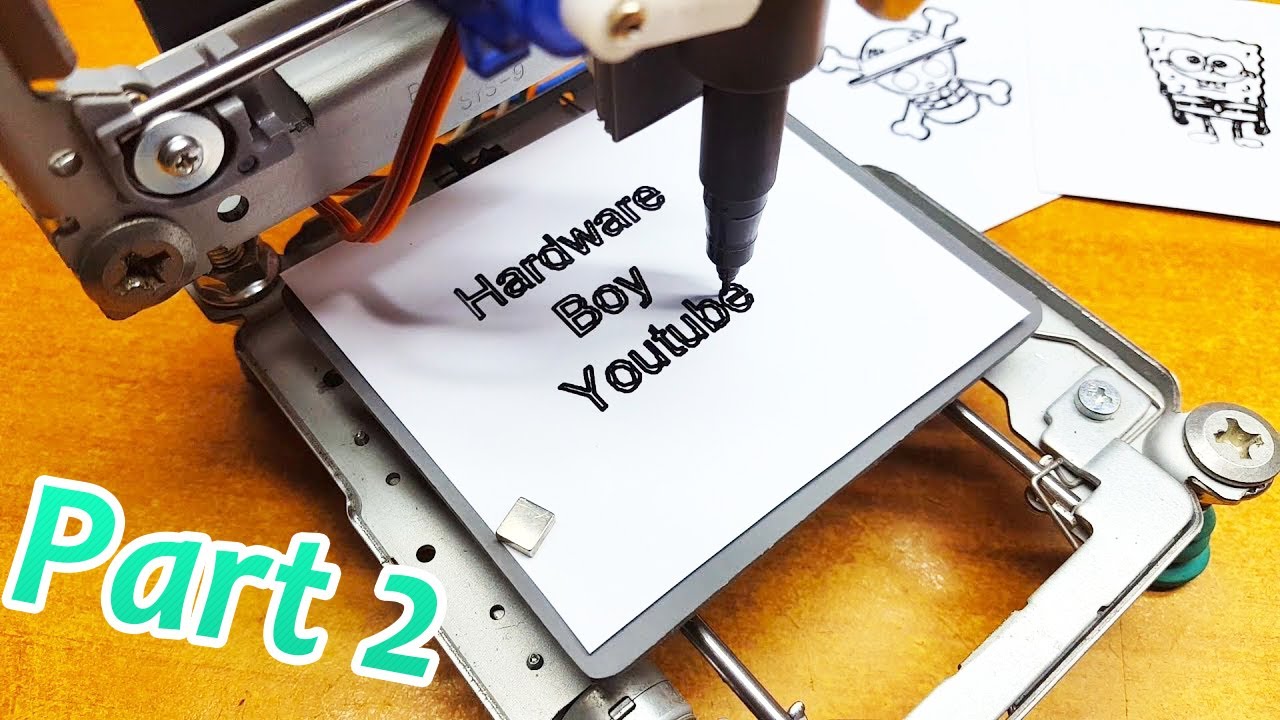 Mini CNC Machine making the Support parts from pvc pipe / Part:2