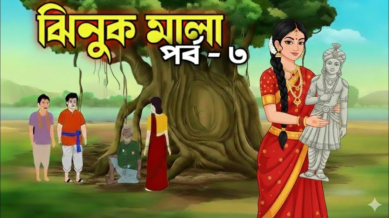 ঝিনুক মালা পর্ব ৩। নতুন রূপকথার গল্প। রূপকথার গল্প। ঠাকুরমার ঝুলি। Bangla cartoon । golpo 