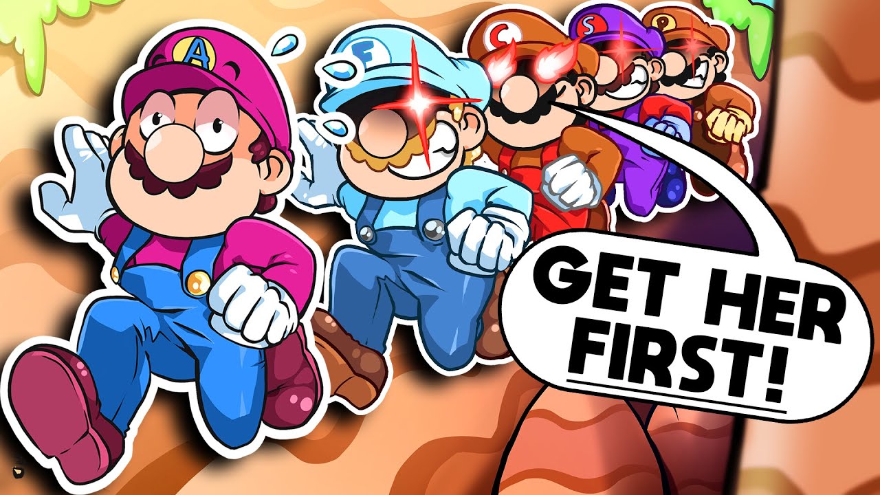 Wallrunning from BULLIES in Mario Odyssey Hide & Seek